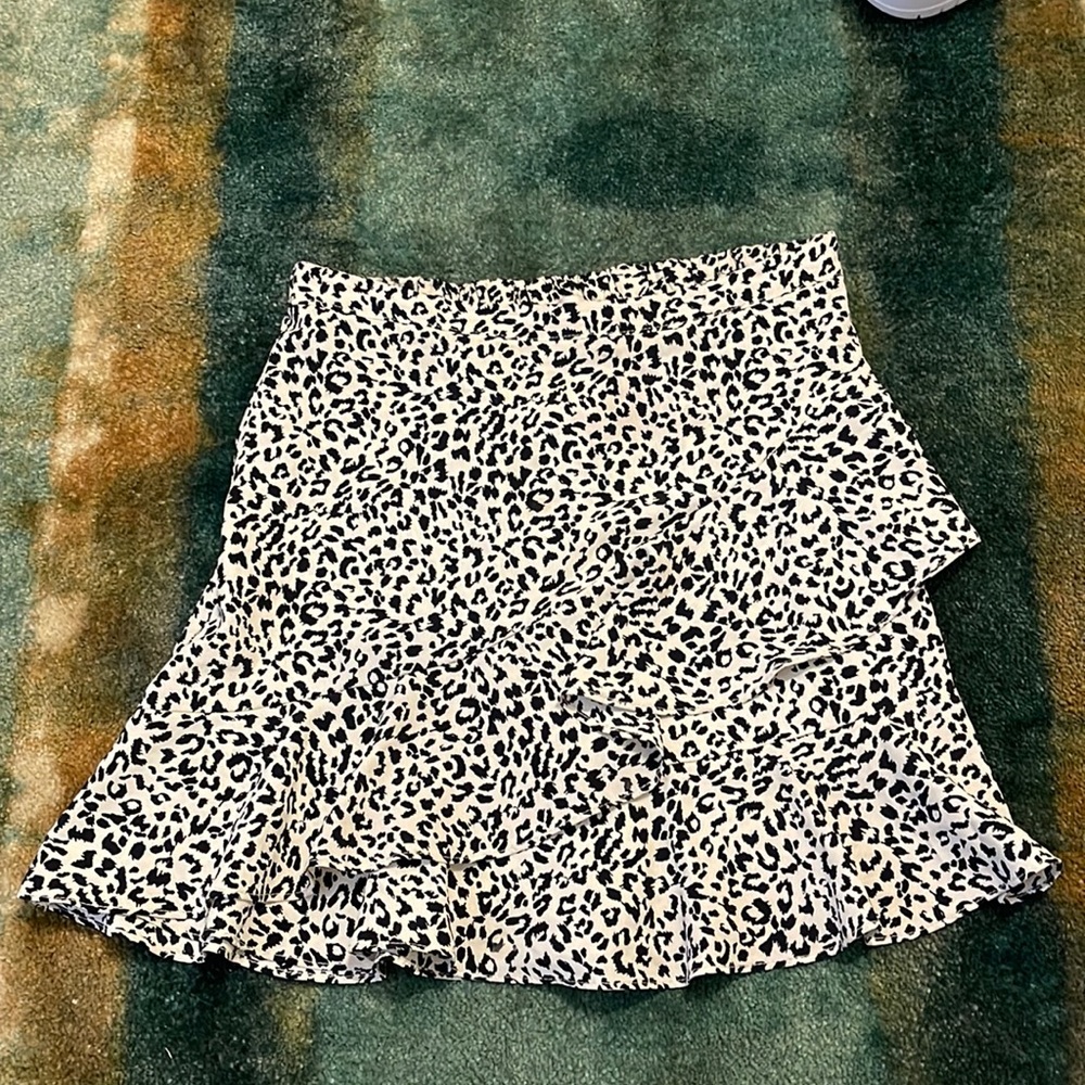 Cheetah Print Skirt